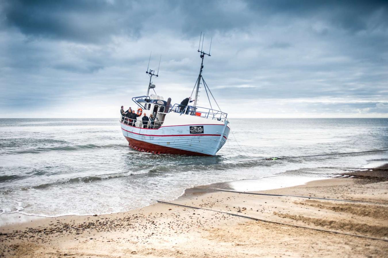 Fiskekutter på vesterhavet