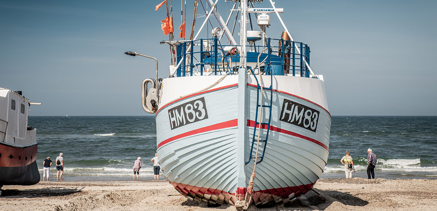 Thorupstrand fiskerbåde