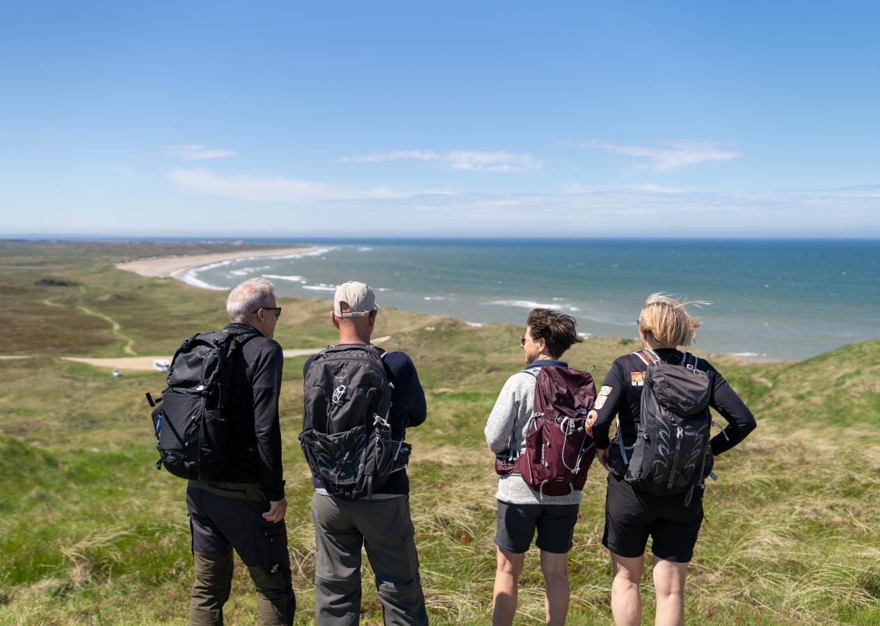Mennesker på vandretur