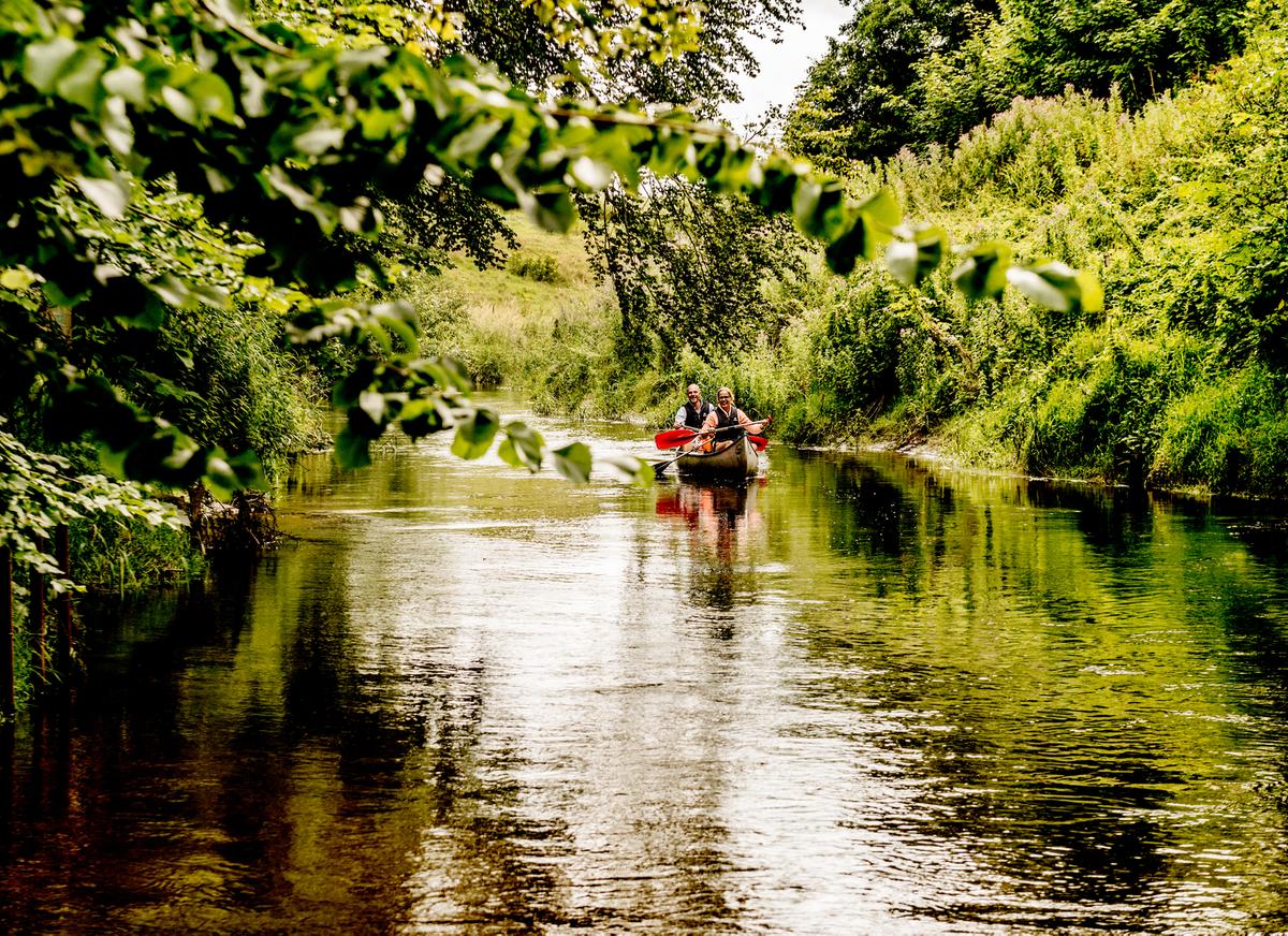 Kanotur på Uggerby Å