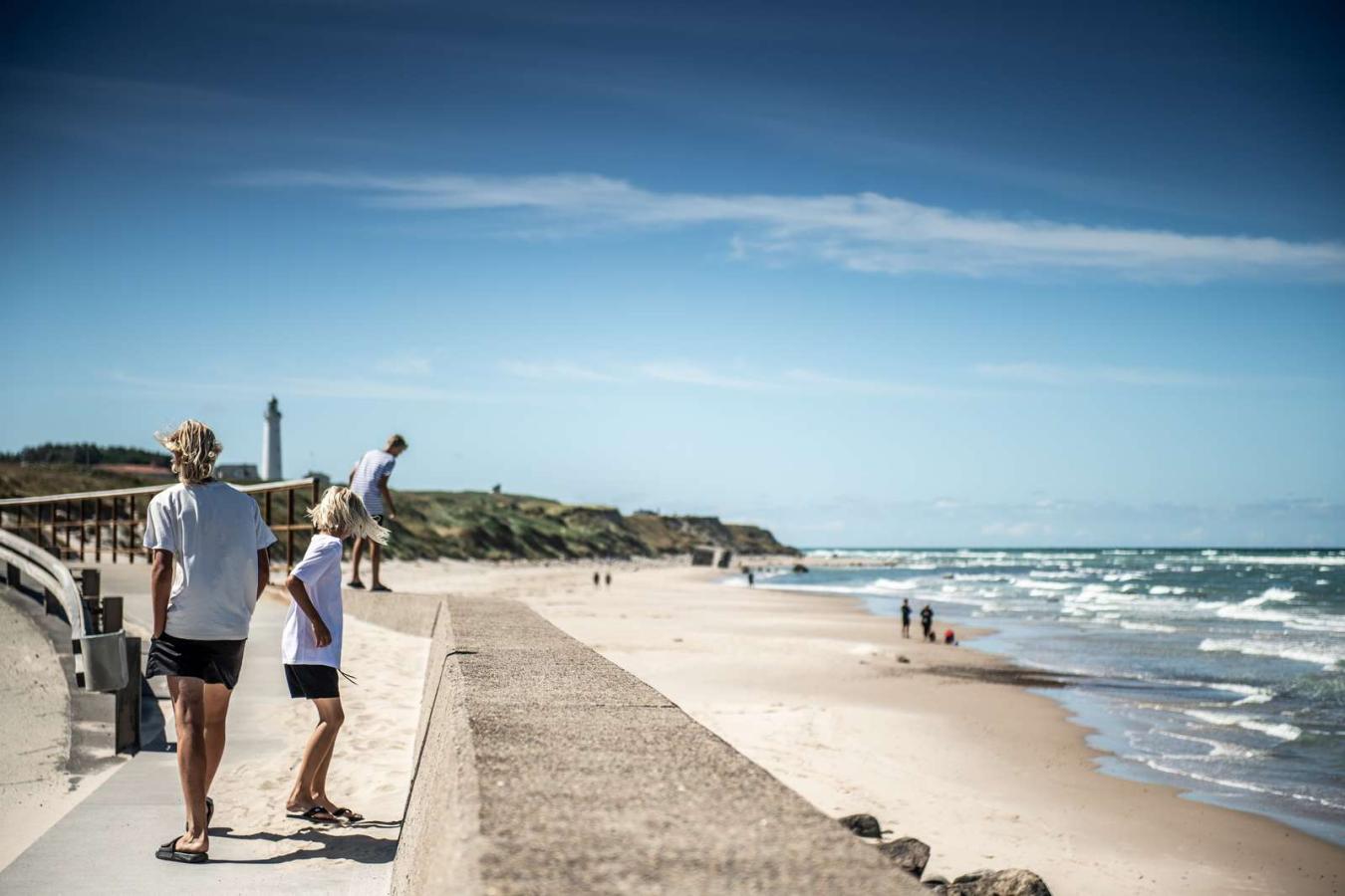 Husmoderstranden i Hirtshals