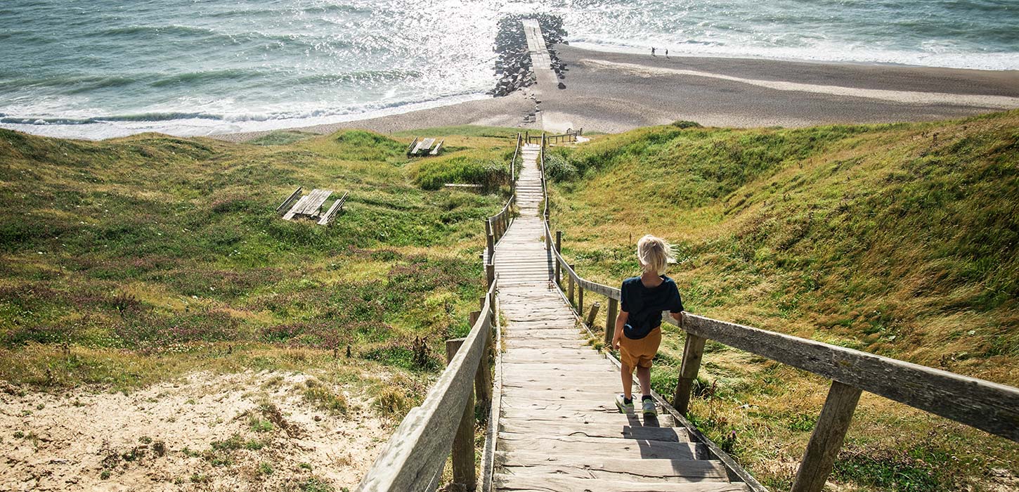 Bovbjerg Fyr - trappe