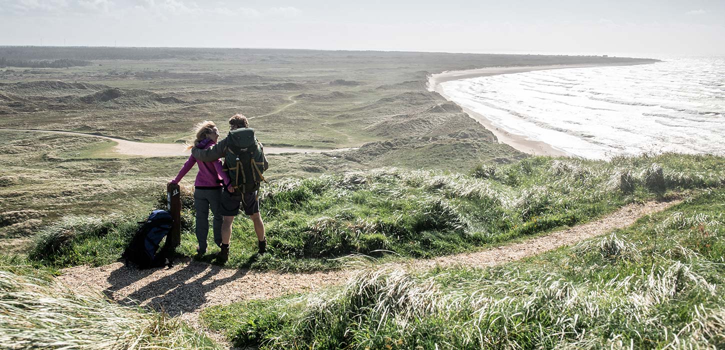 Kystsporet-udsigt ved svinklovene