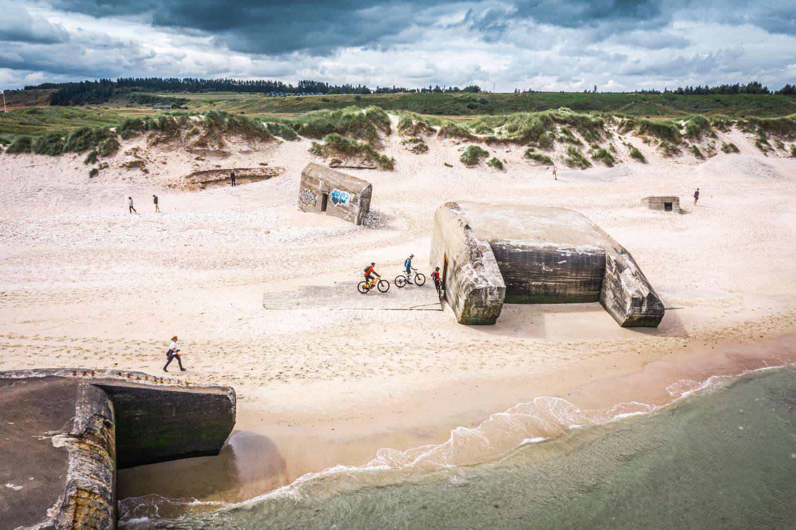 Bunkere på Kystsporet