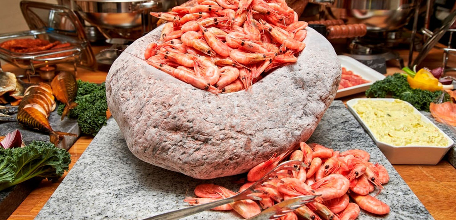 Blokhus, fisk, Restaurant, mad, spise, skaldyr, rejer