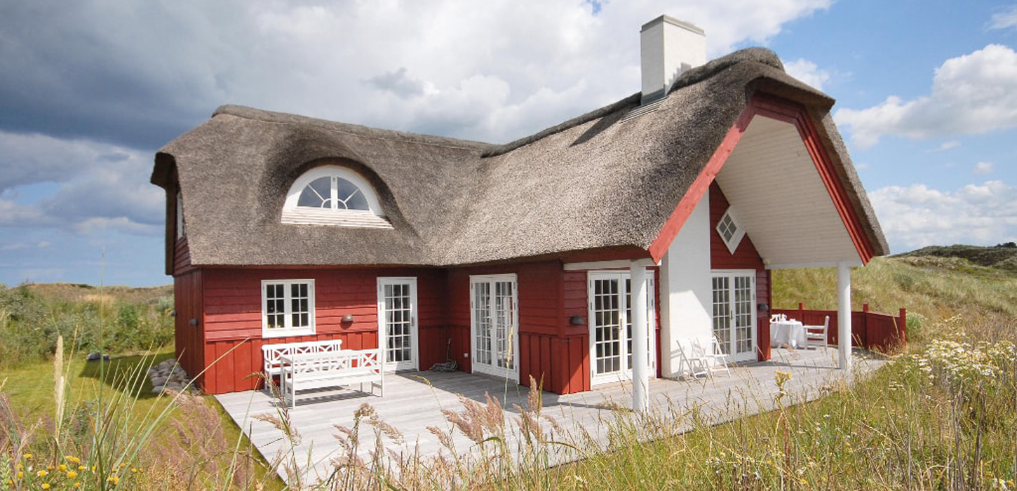 Sommerhus, Feriepartner, udlejning, overnatning, Blokhus
