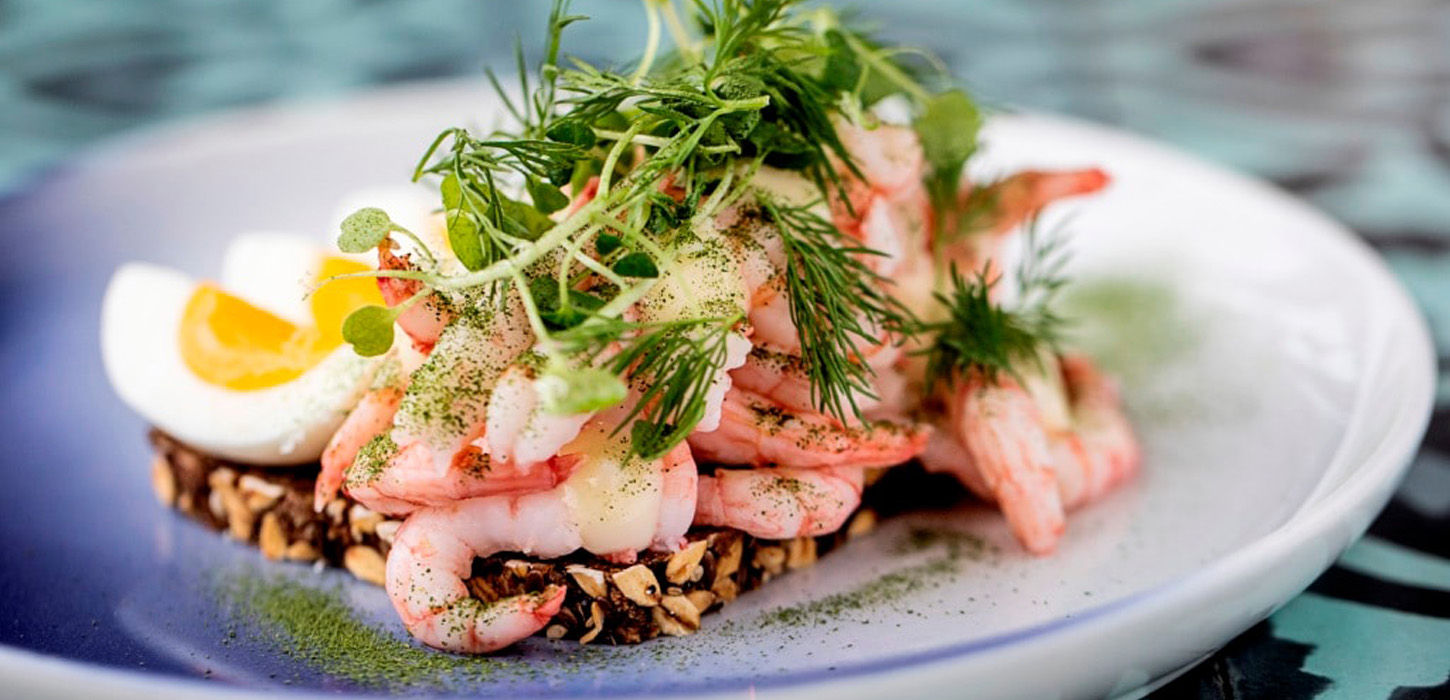 Blokhus, Strandhotel, Restaurant, mad, spise