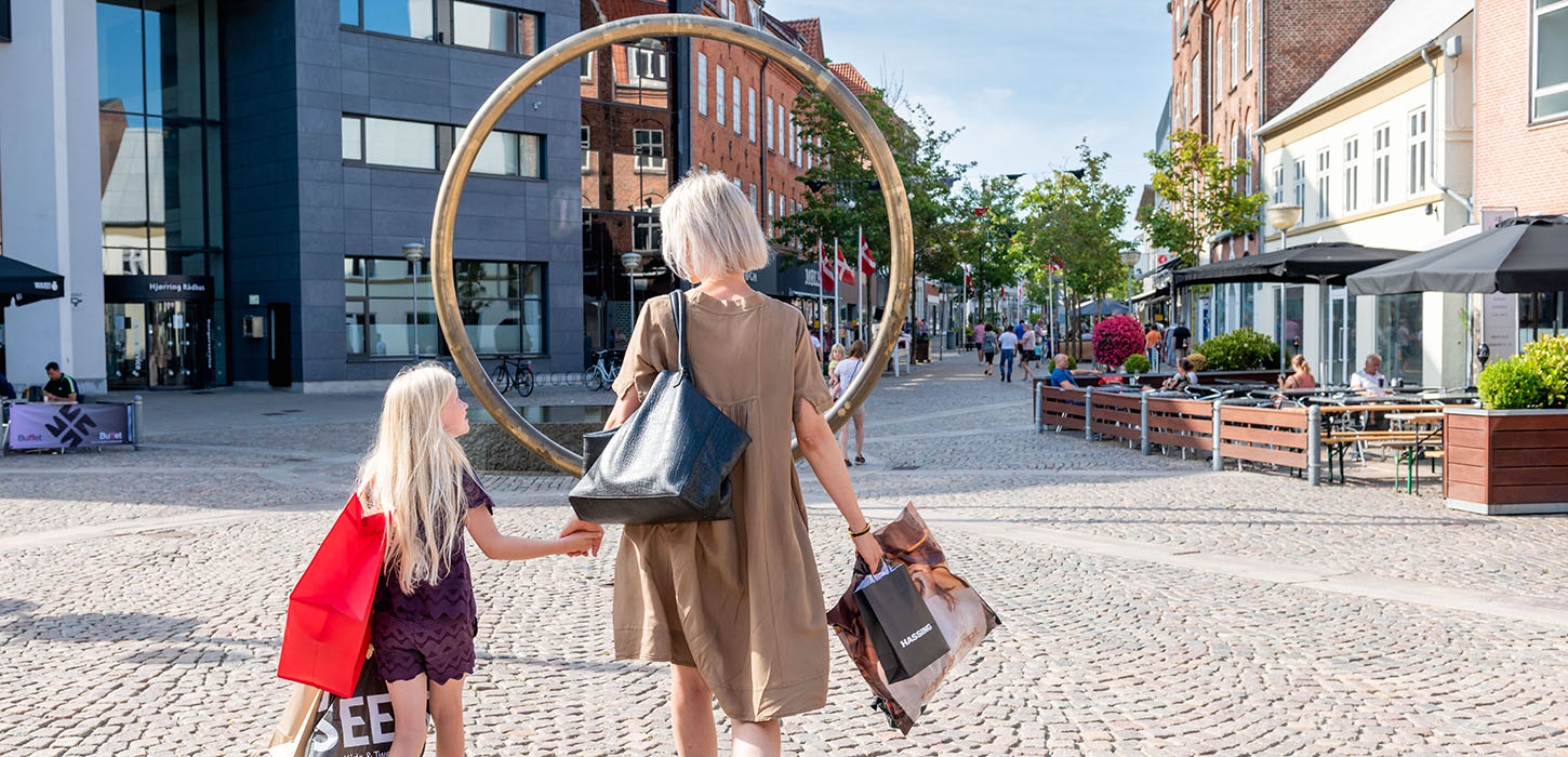 Gågaden i Hjørring