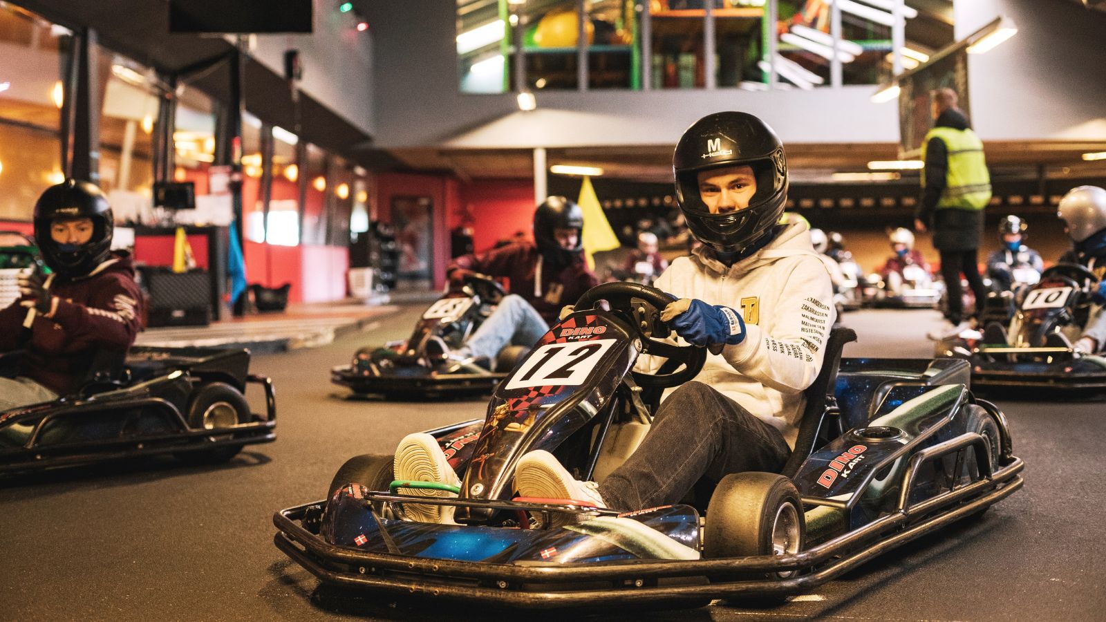 Gokart i Action House 