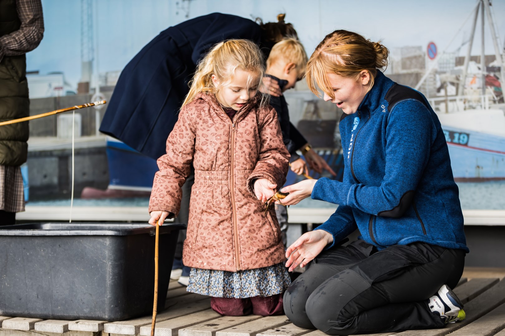 Nordsøen Oceanarium - Krabbedysten