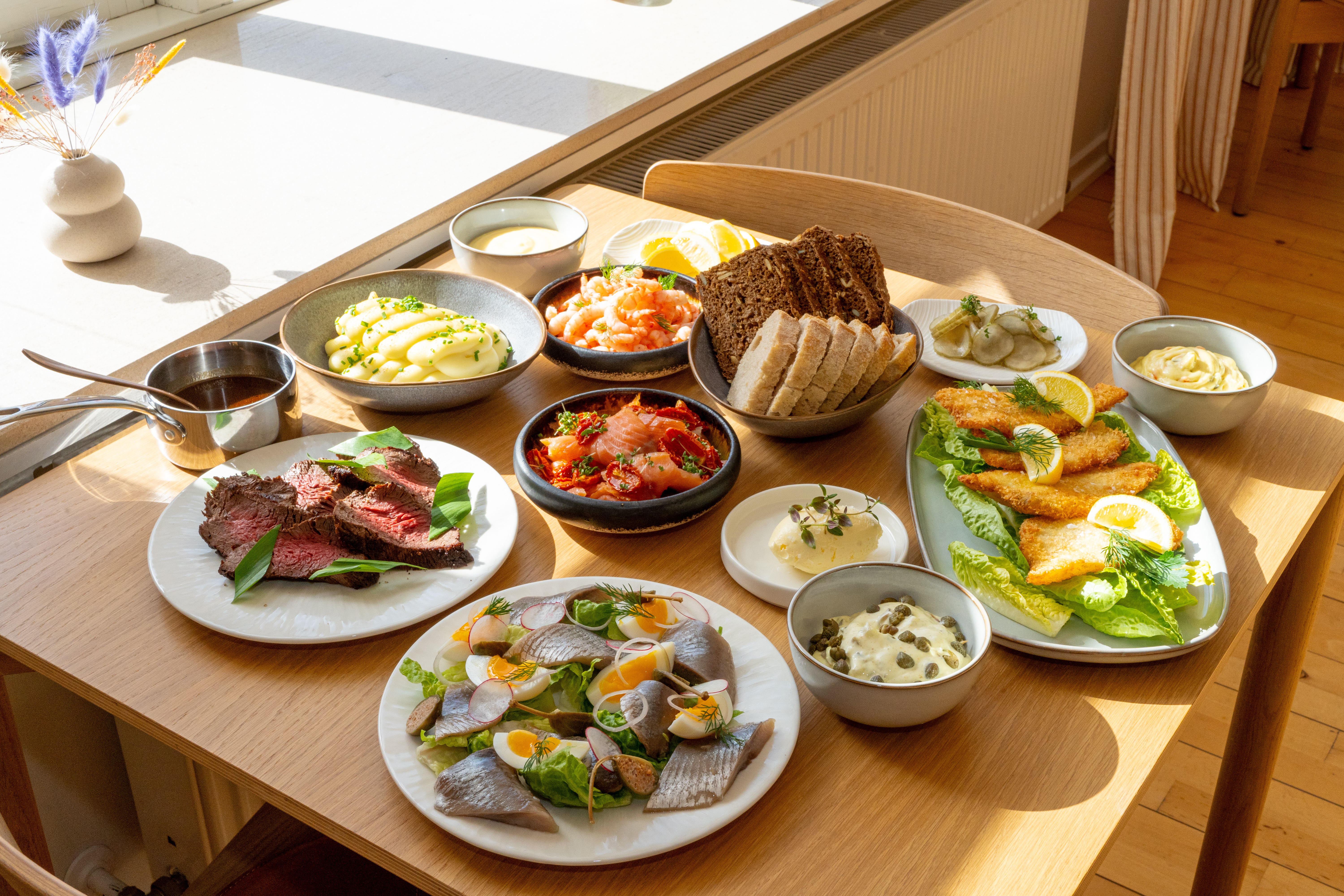 Julefrokost Strandhotel Klitrosen