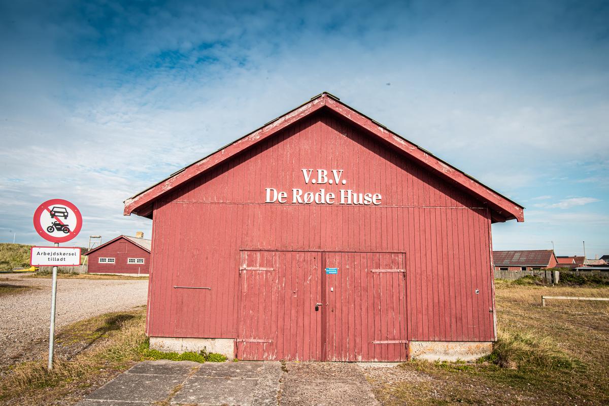 De Røde Huse i Thyborøn