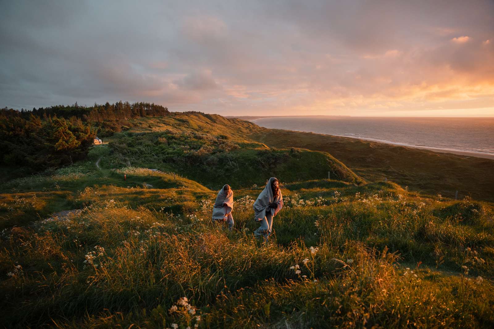 Solnedgang_autocamper_vestkysten