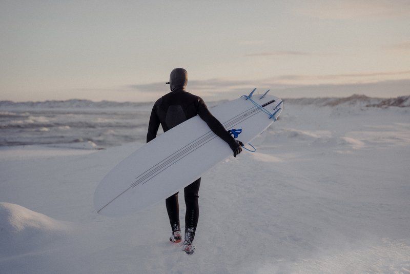 Surf i vinter