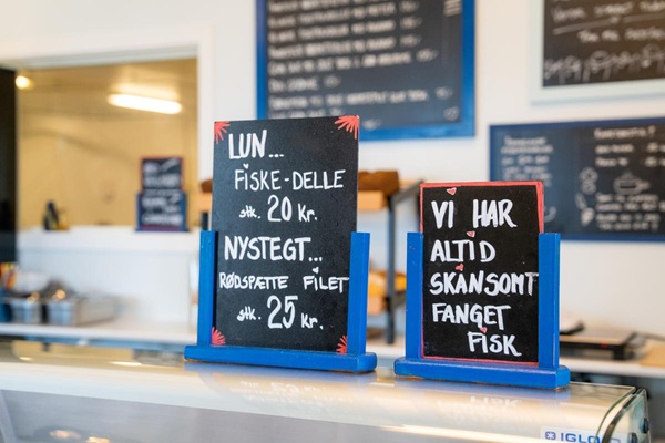 Thorupstrand fiskehus indenfor