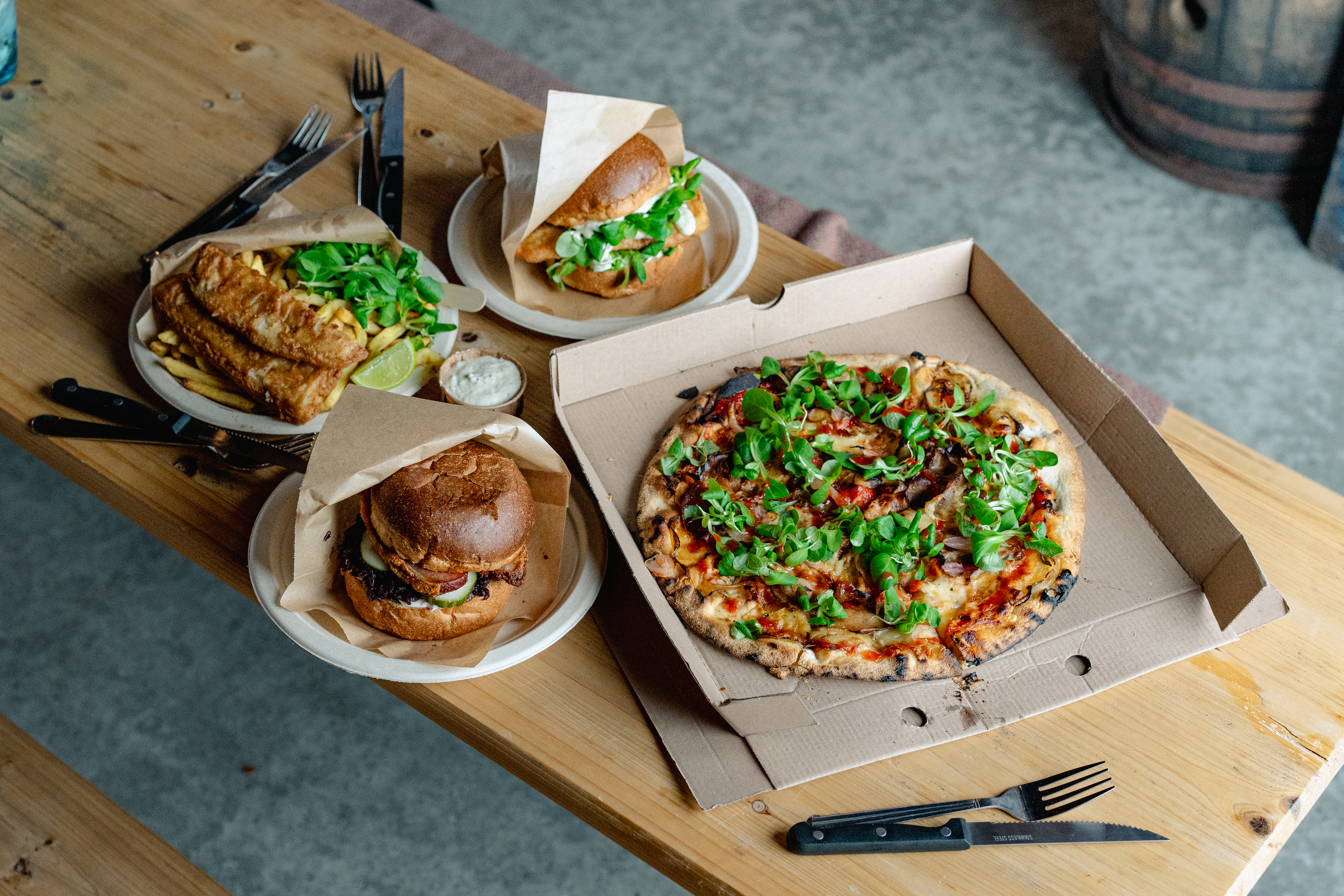 Clubben streetfood Thyborøn