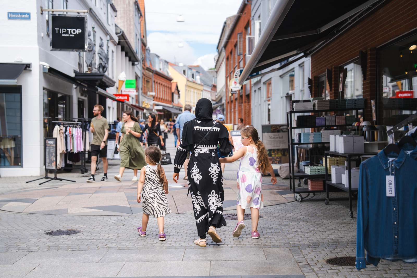 Holstebro gågade familie