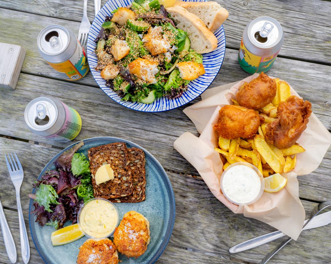 Thorupstrand fiskehus mad